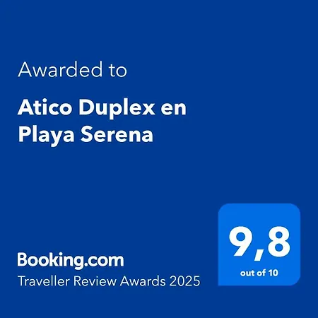 Apartment Atico Duplex En Playa Serena *
